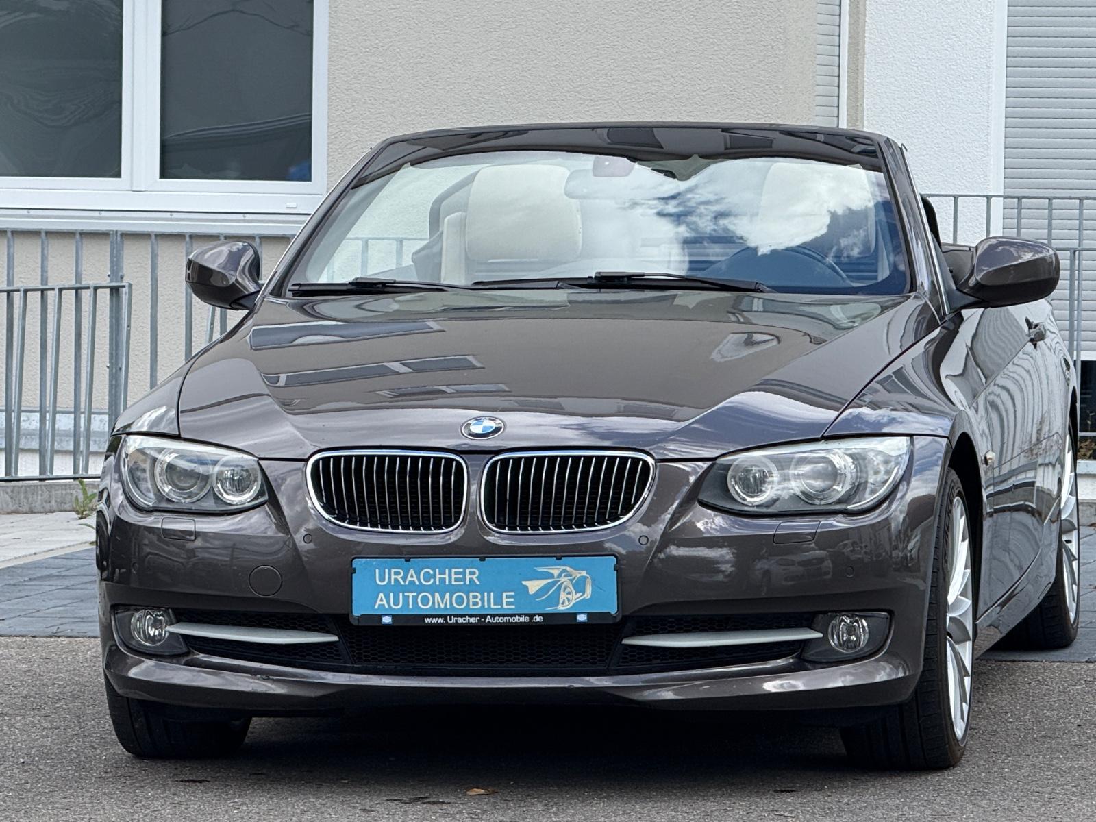 BMW 330 Baureihe 3 Cabrio 330d Automatik Navi Leder