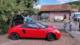 Toyota MR2 Cabrio rot schwarz Auto Oldtime... - Toyota MR 2: Roadster