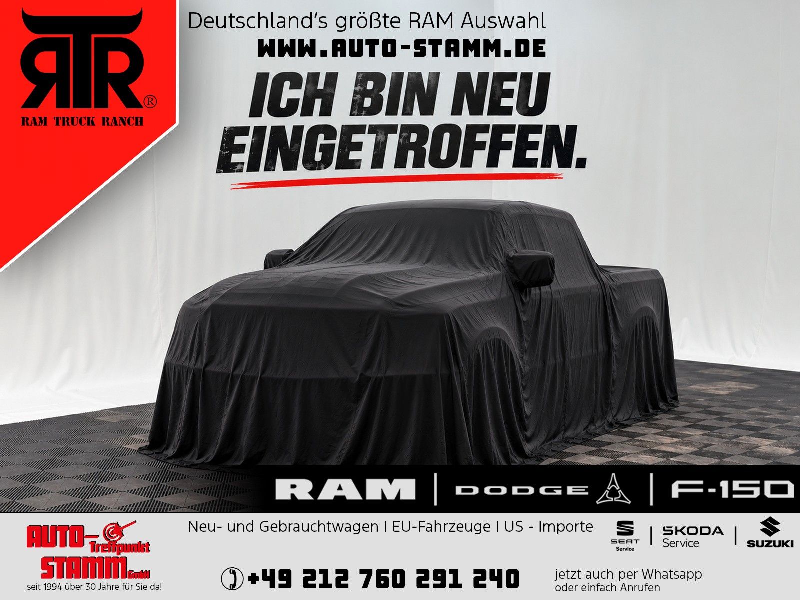 Fahrzeugabbildung Dodge RAM  1500 LIMITED NIGHT CREW CAB 4X4 *UMBAU*