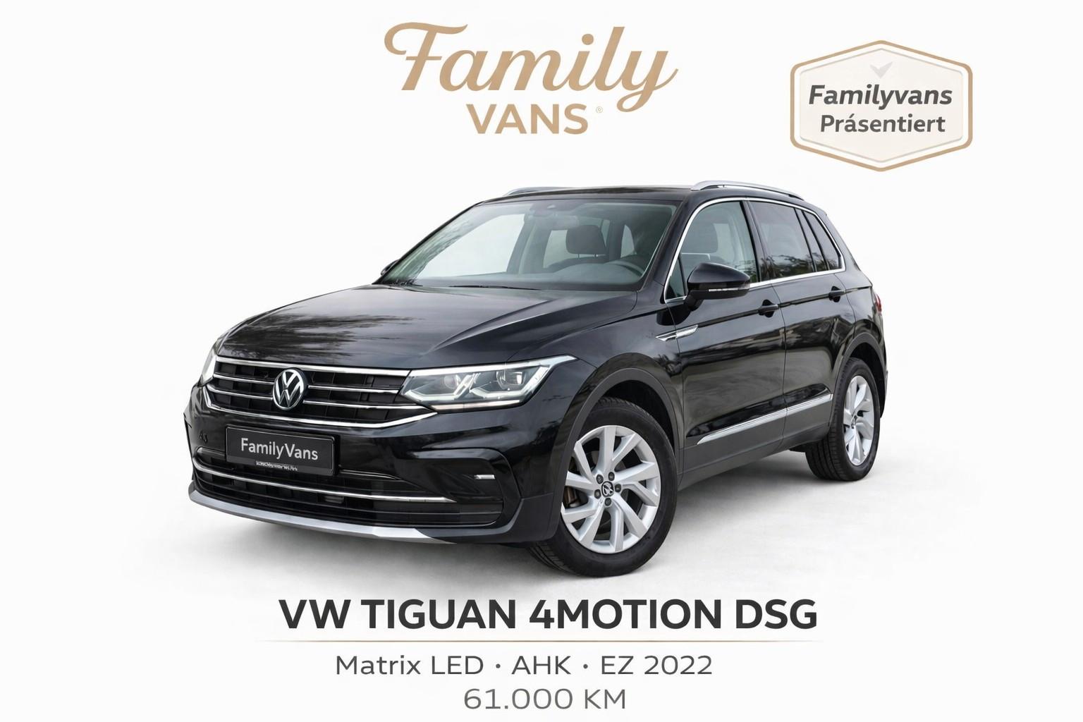 Volkswagen Tiguan*4Motion*DSG*MATRIXLED*AHK*LEDER*KAMERA