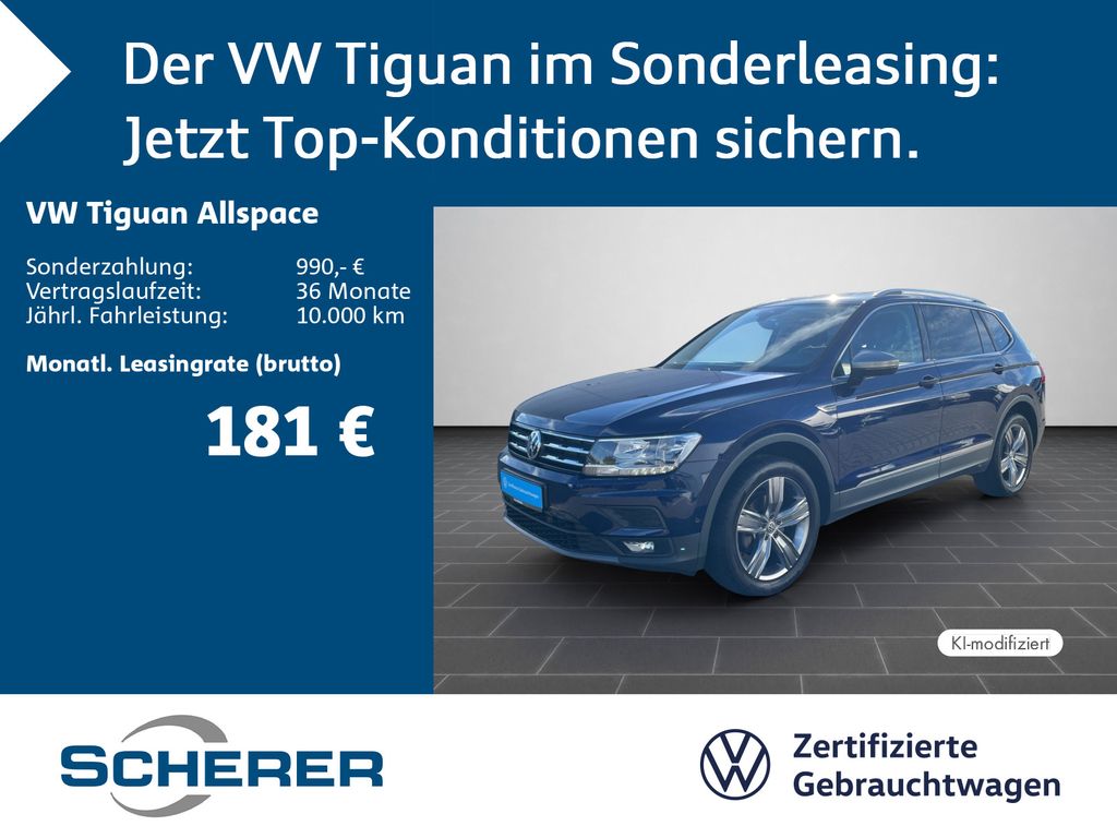 Volkswagen Tiguan Allspace 1,5 TSI NAVI/LED/RFK/PDC/Sitzhei