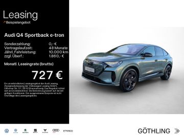 Audi Q4 Sportback e-tron qu S line 220 kW *HUD*Pano*A