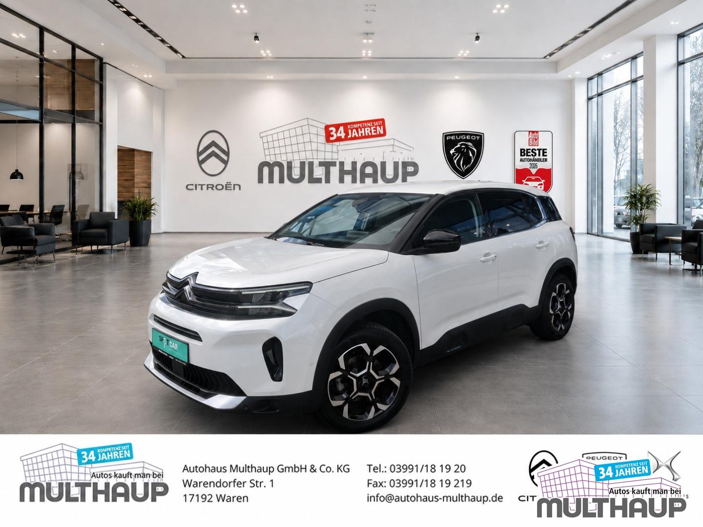 Citroën C5 Aircross Plus BlueHDi 130 EAT8 LED SHZ PDCv+h