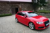 Audi A3 1.8 TFSI S line Sportback S line, B&O, AHK,  - Audi A3: Rot