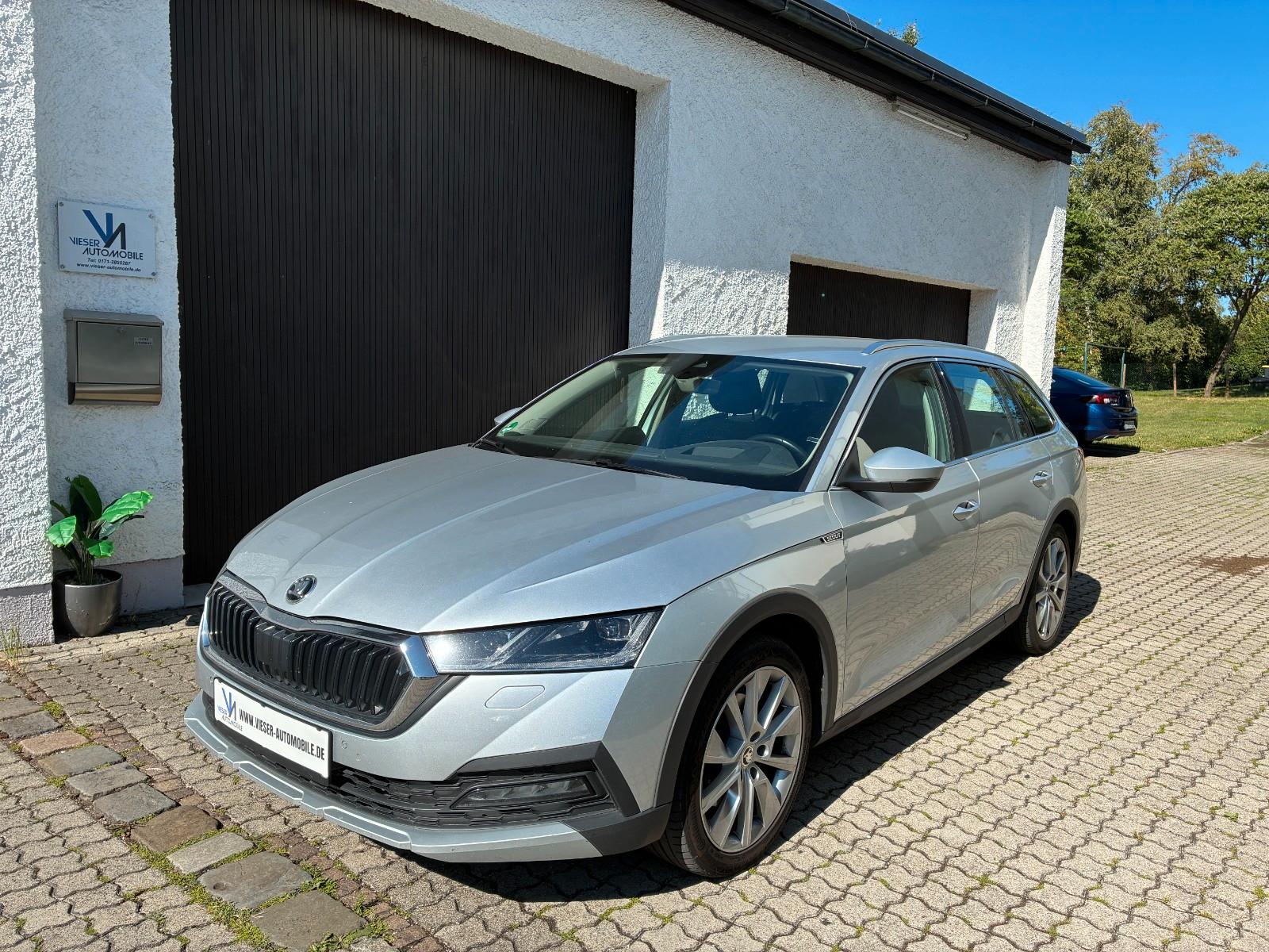 Skoda Octavia Combi Scout 4x4 Navi Standheizung AHK !