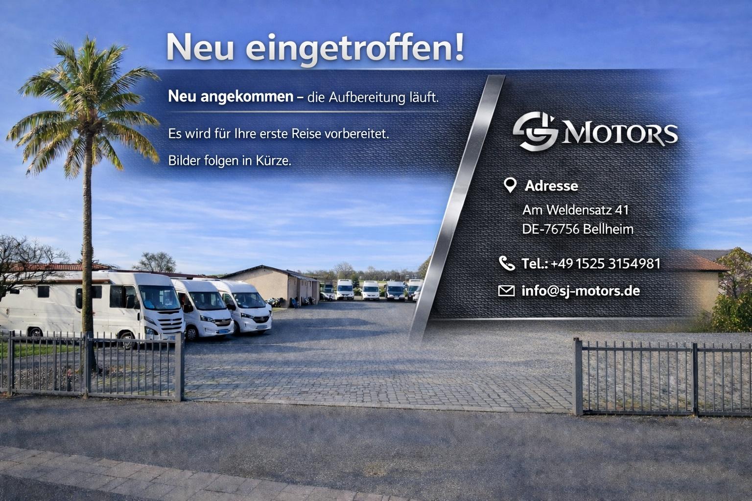 Malibu T 460 LE/7,20m/SAT/TV/Hubstützen/Kam/Solar/LED/