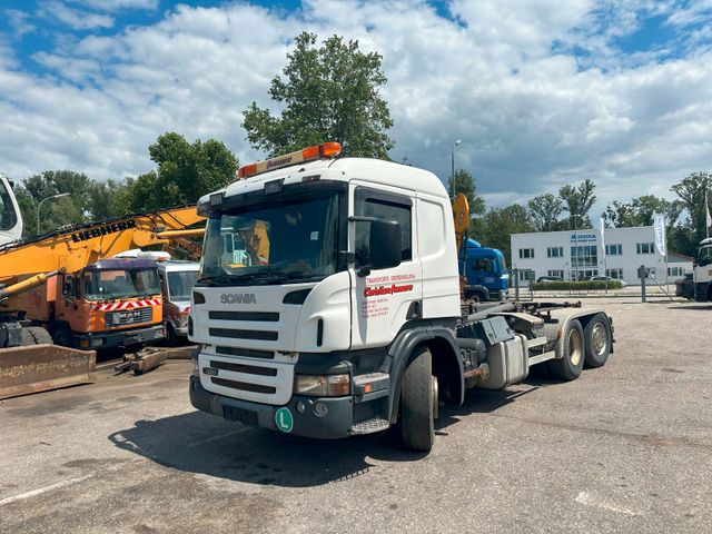 Scania P420LB6X2 Palinfger Abroller Retarder