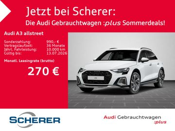 Audi Leasingangebot: Audi A3 allstreet 40 TFSIe ACC INTERFACE AHK KAMERA S