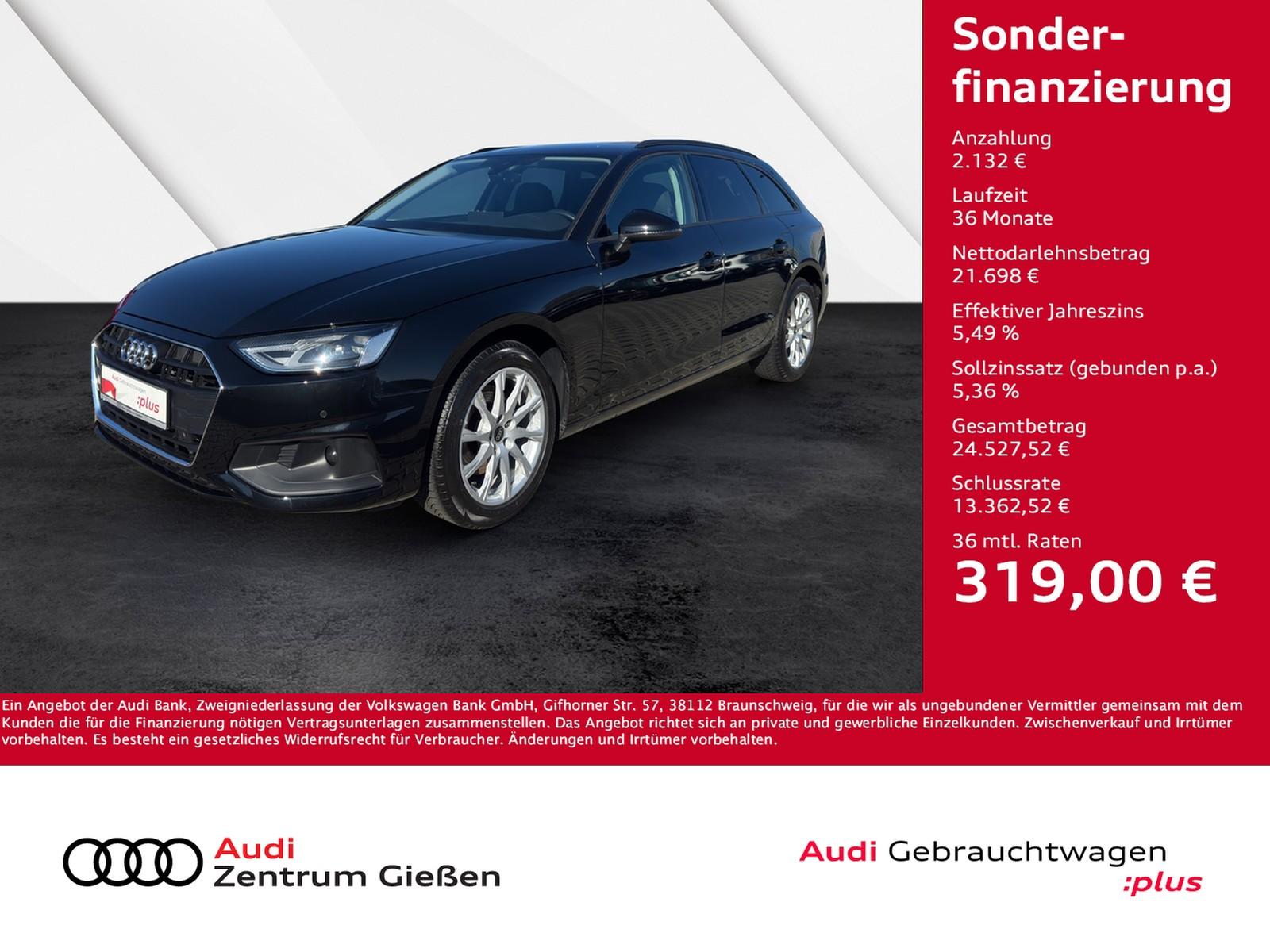 Audi A4 Avant 35 TFSI S-tronic basis Businesspaket Na