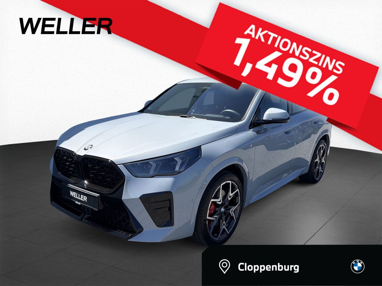BMW X2 sDr 20d ab1,49% M Sport adLED HUD RFK SHZ Spo