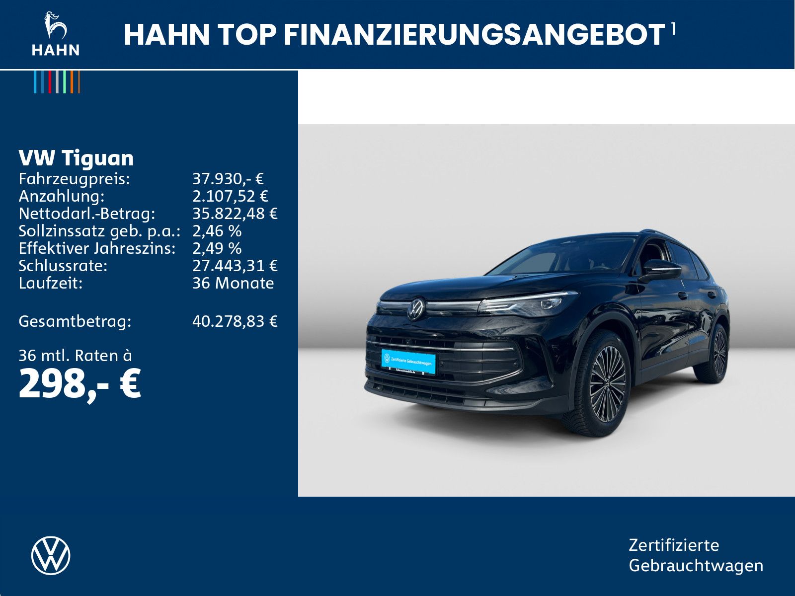 Volkswagen Tiguan 2.0TDI DSG Life AHK Standhz 360° HUD Navi foto 2