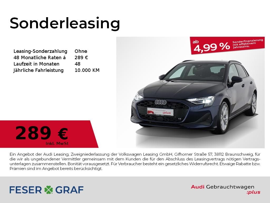 A3 Sportback 40 TFSI e S tronic LED/Kam./AHK/17"