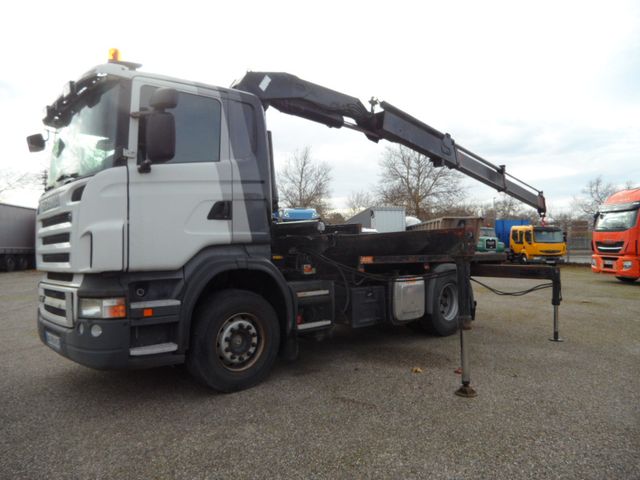 Scania R420 mit KRAN FASSI F280,Retarder,536947km-origi