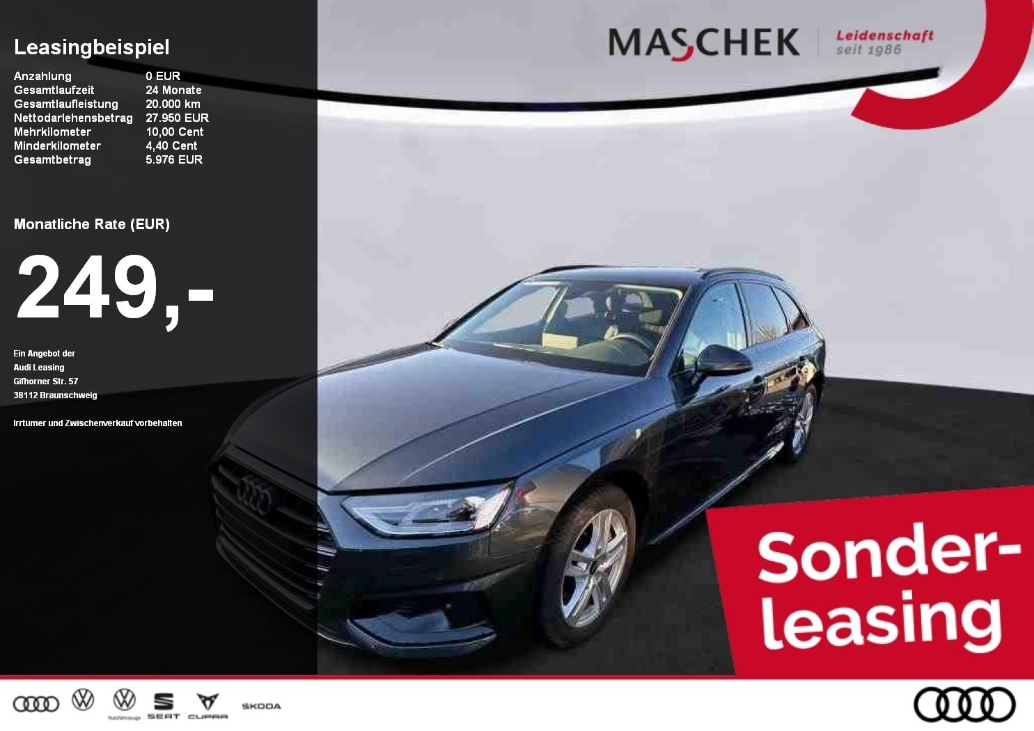 Audi A4 Avant Sonderleasing 40 TDI S tronic Black LM1