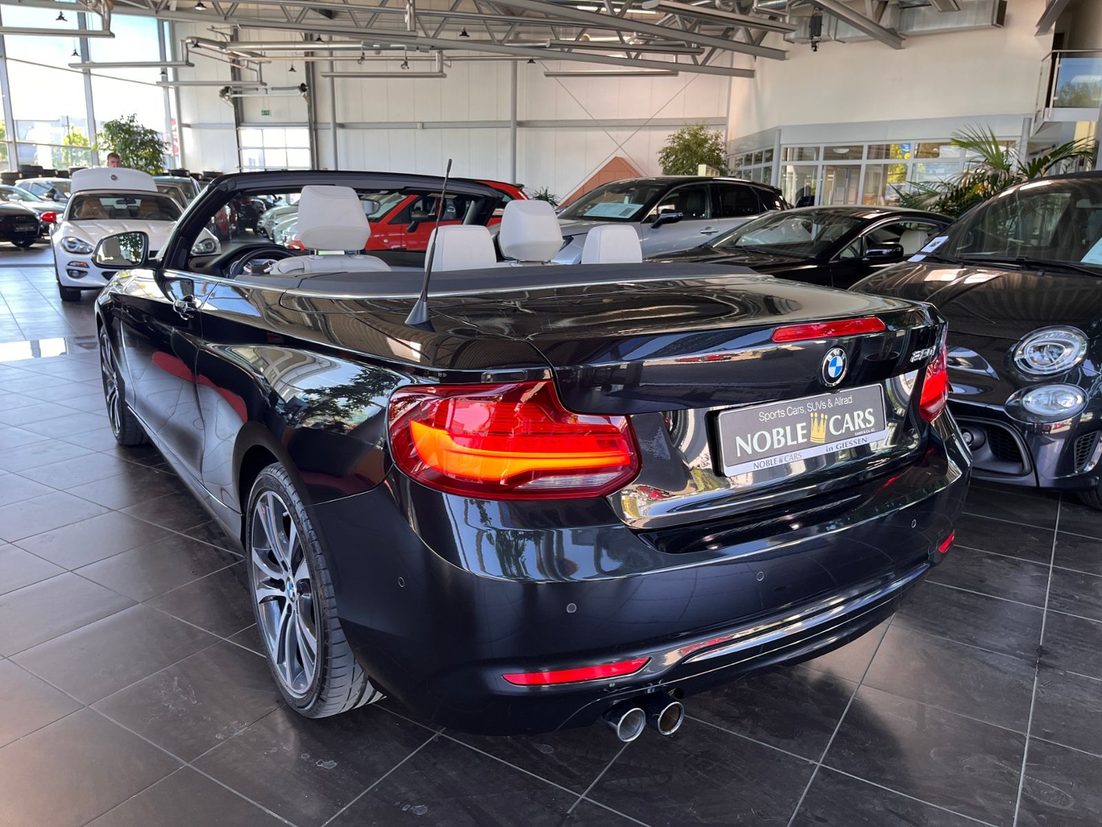 Fahrzeugabbildung BMW 220i Cabrio Sport Line H/K LEDER LED NAV SHZ 18"
