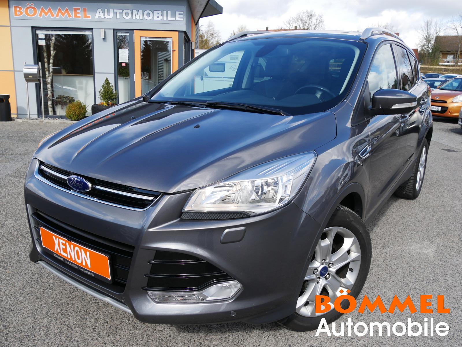 Ford Kuga 1.6 Titanium,AHK, Teilleder,Pano,Sitzh.,Alu