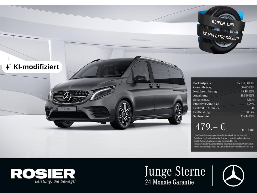 MercedesBenz V 300 d 4M AVANTGARDE Lang AMG NIGHT AHK PANO 2024