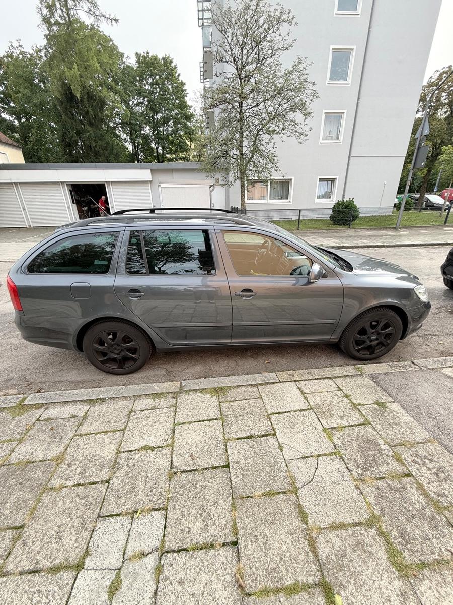 Skoda Octavia 2012 — rear view