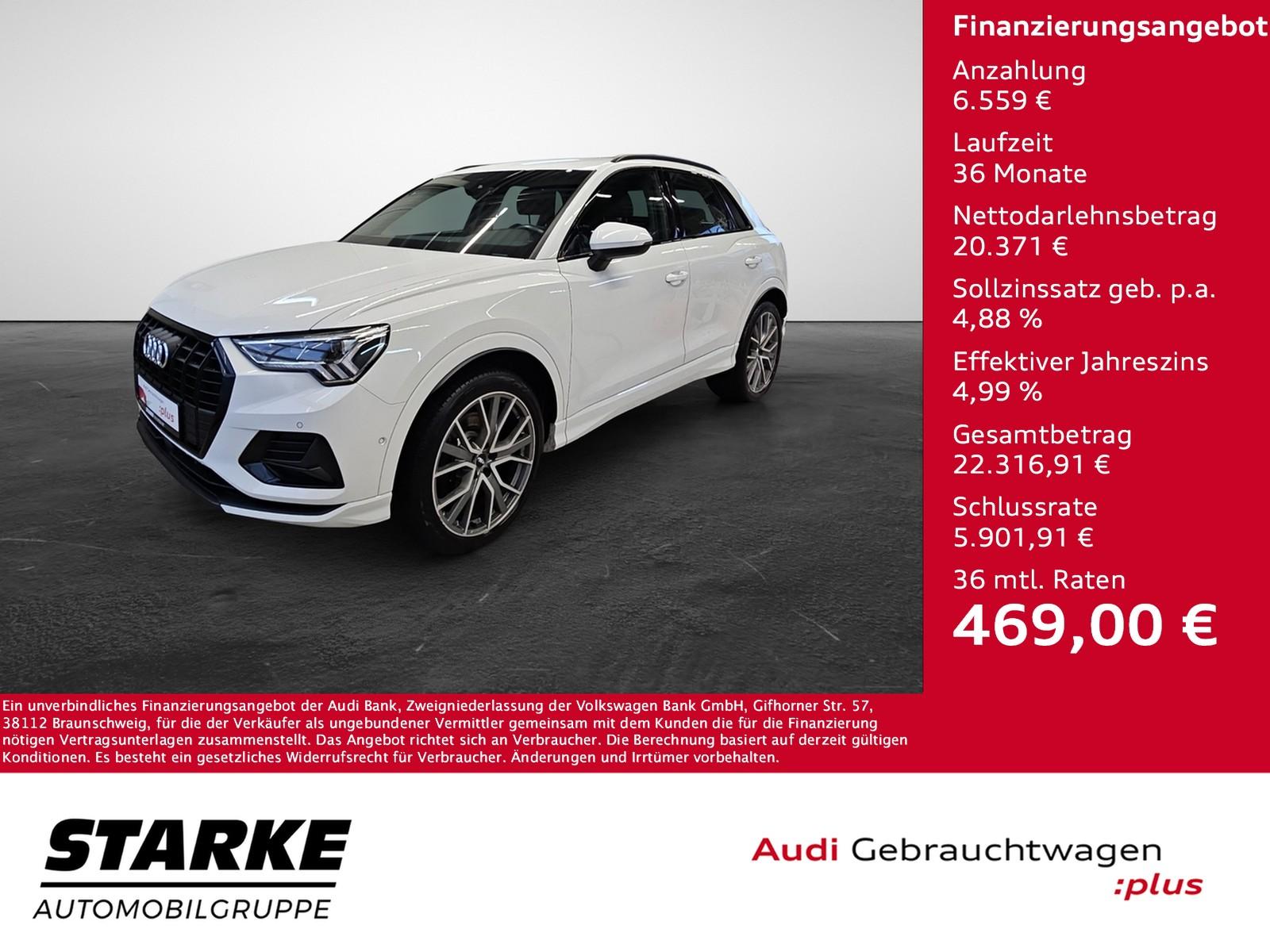 Audi Q3 40 TDI S tronic quattro advanced NaviPlus LED