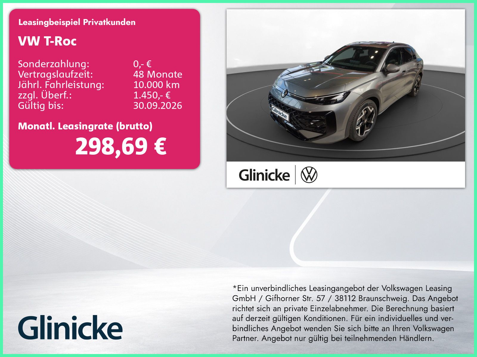 Volkswagen T-Roc R-Line 1.5 l eTSI OPF 110 kW (150 PS) 7-Ga