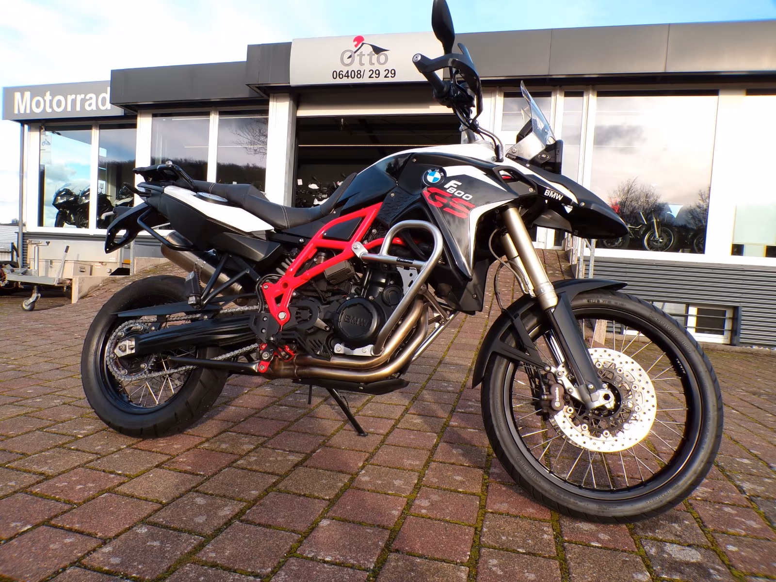 BMW F 800 GS ABS ESA ASC Sturz Heizgriffe Sturzbügel