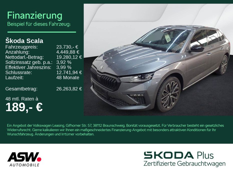 Skoda Scala Tour 1.5 TSI LED Navi RFK VC SHZ PDC