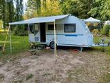Knaus Sport Silver Selection mit Mover, Markise und TV - Wohnwagen Mit mover