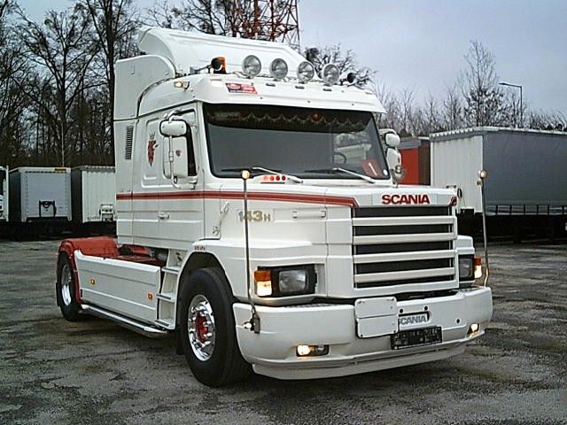 Scania T143 420 V8 Torpedo, Hauber, Bullnose, RETARDER,