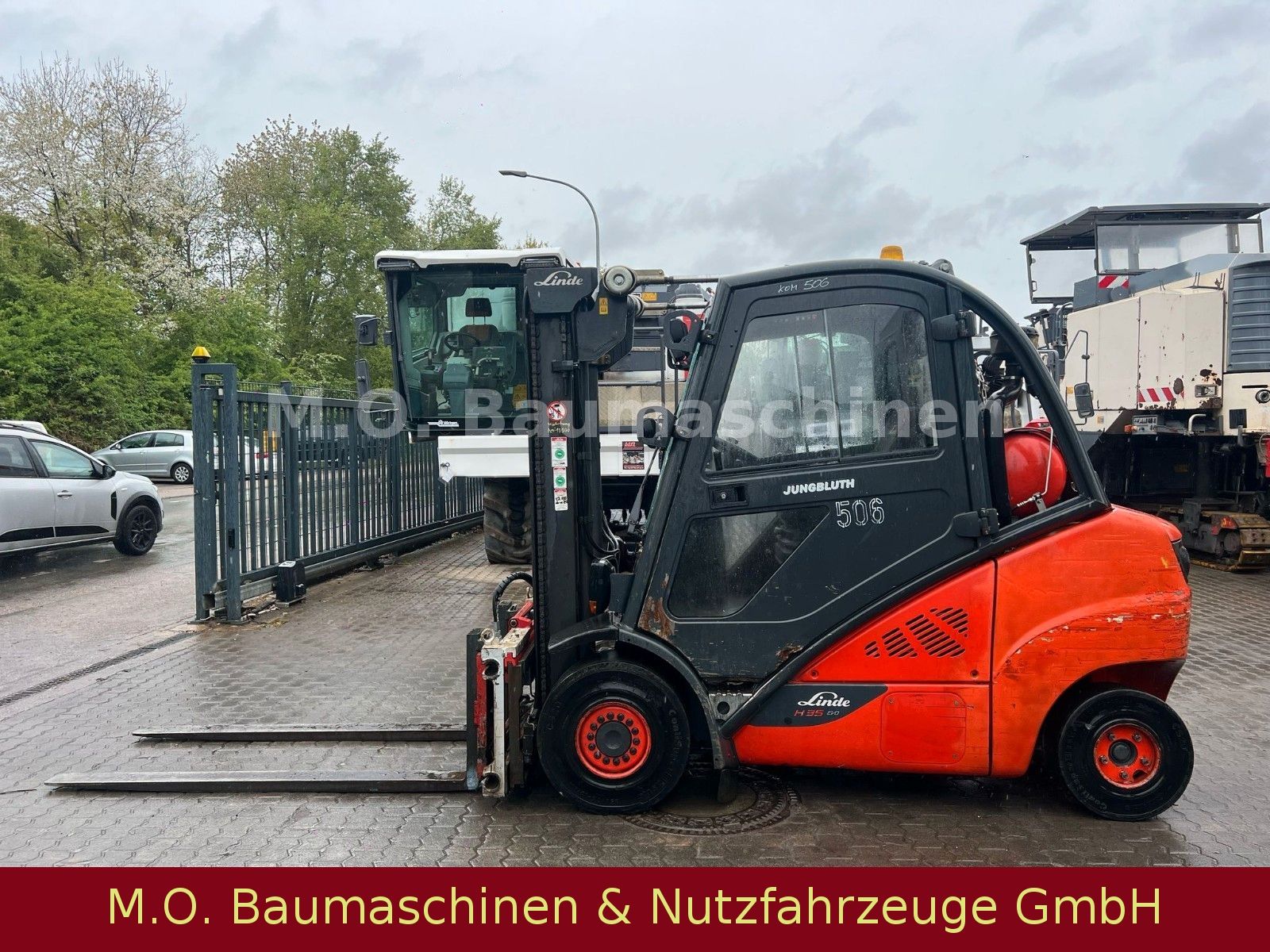Fahrzeugabbildung Linde H 35 T-02 EVO / SS /Duplex Mast/ Gas /3,5t/3,10m