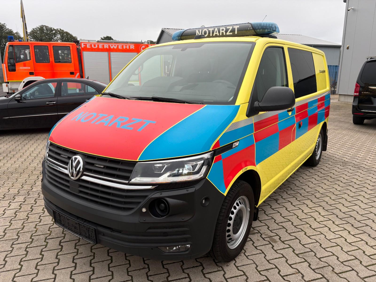 Volkswagen T6.1 Transporter Kombi Notarzt Tigis