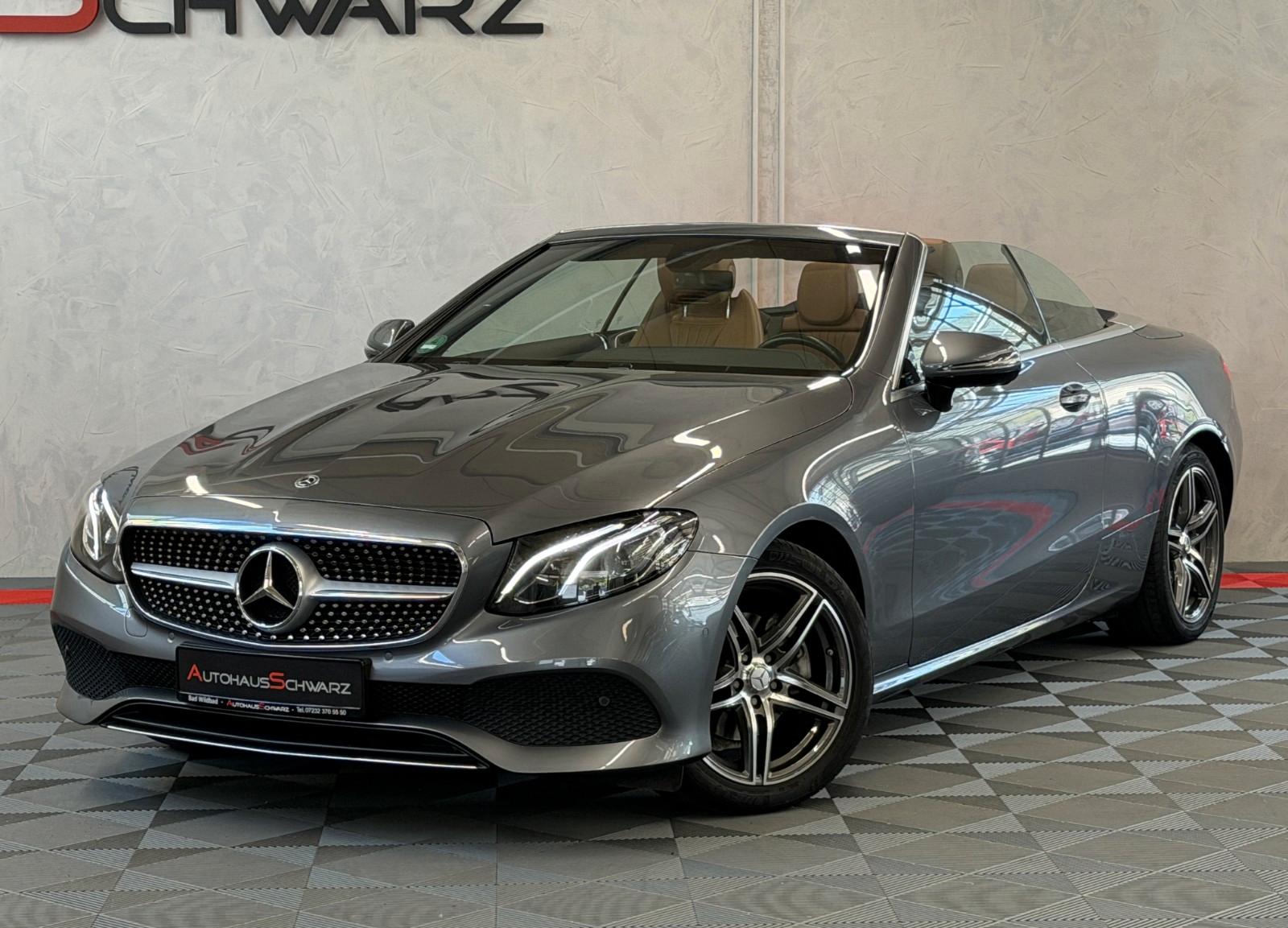 Mercedes-Benz E200 Cabrio LED Leder Tempo Kamera FahrAss.