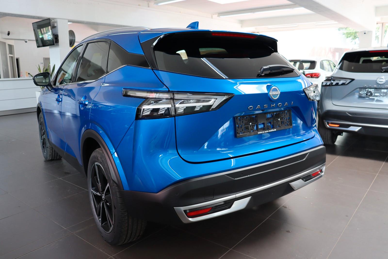 Nissan Qashqai 1.3 Tekna PANO Leder HUD 360° 19" SOFORT, миниатюра 6