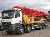 Mercedes-Benz Arocs 4142 EUR3 PUTZMEISTER BSF 47M/5 16.H - Mercedes-Benz Abrollkipper