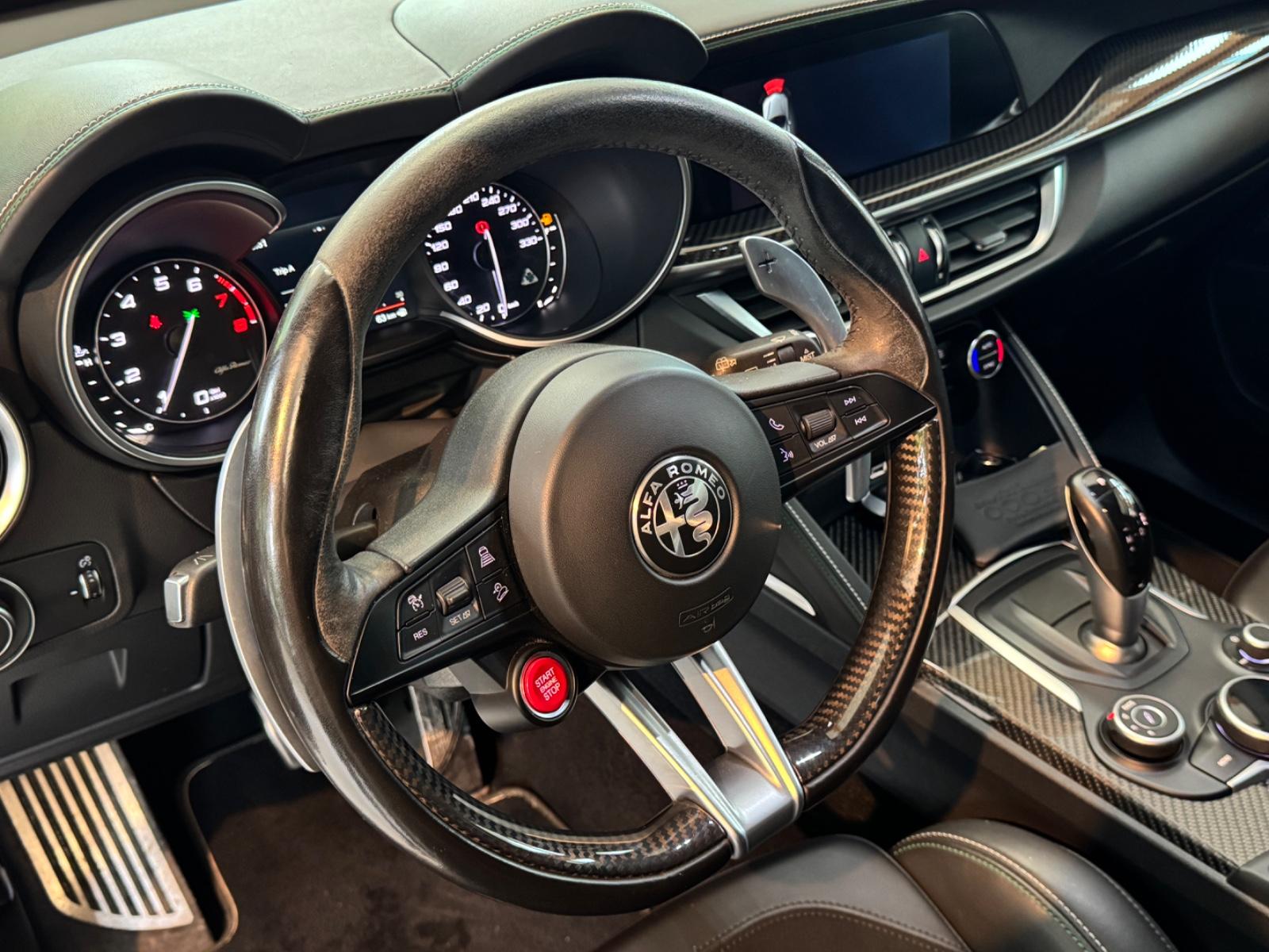 ALFA ROMEO STELVIO QUADRIFOGLIO 510 CH 4X4 Q4 |HARMAN-KARDON|ACC|LED - 93000 KM