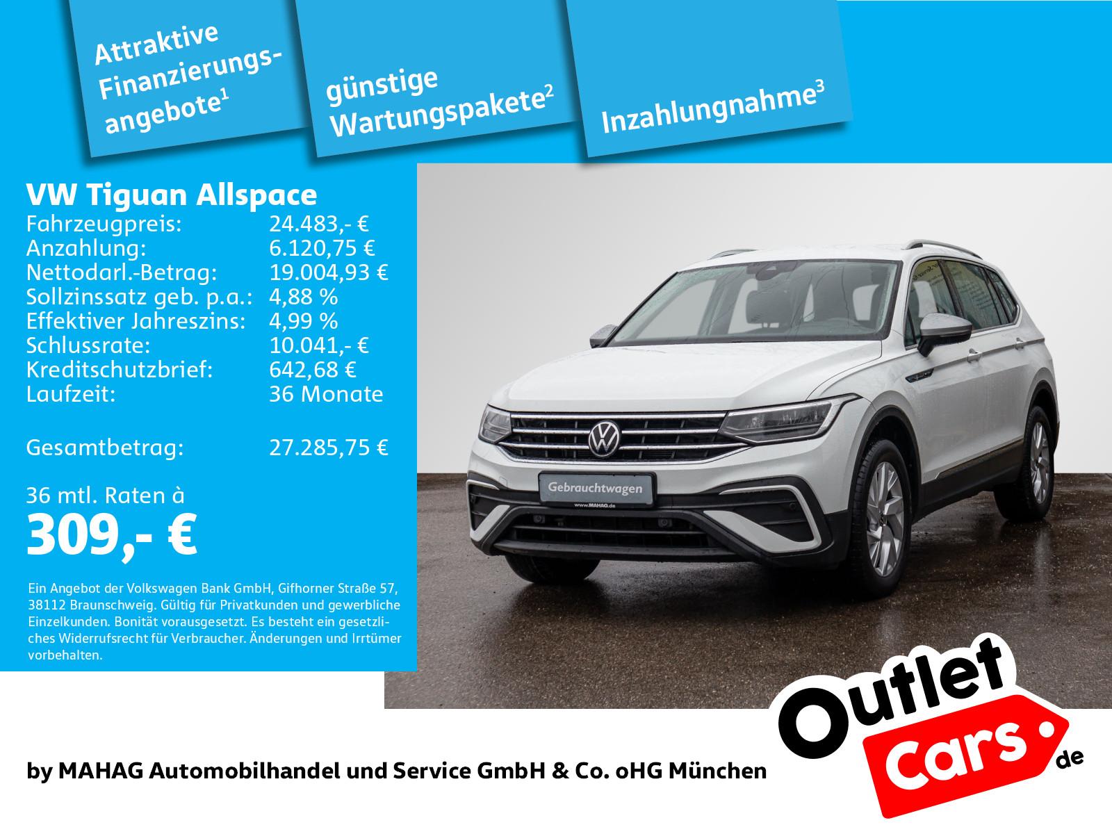 Volkswagen Tiguan Allspace Life 2.0 TDI 7- Sitzer LED Navi