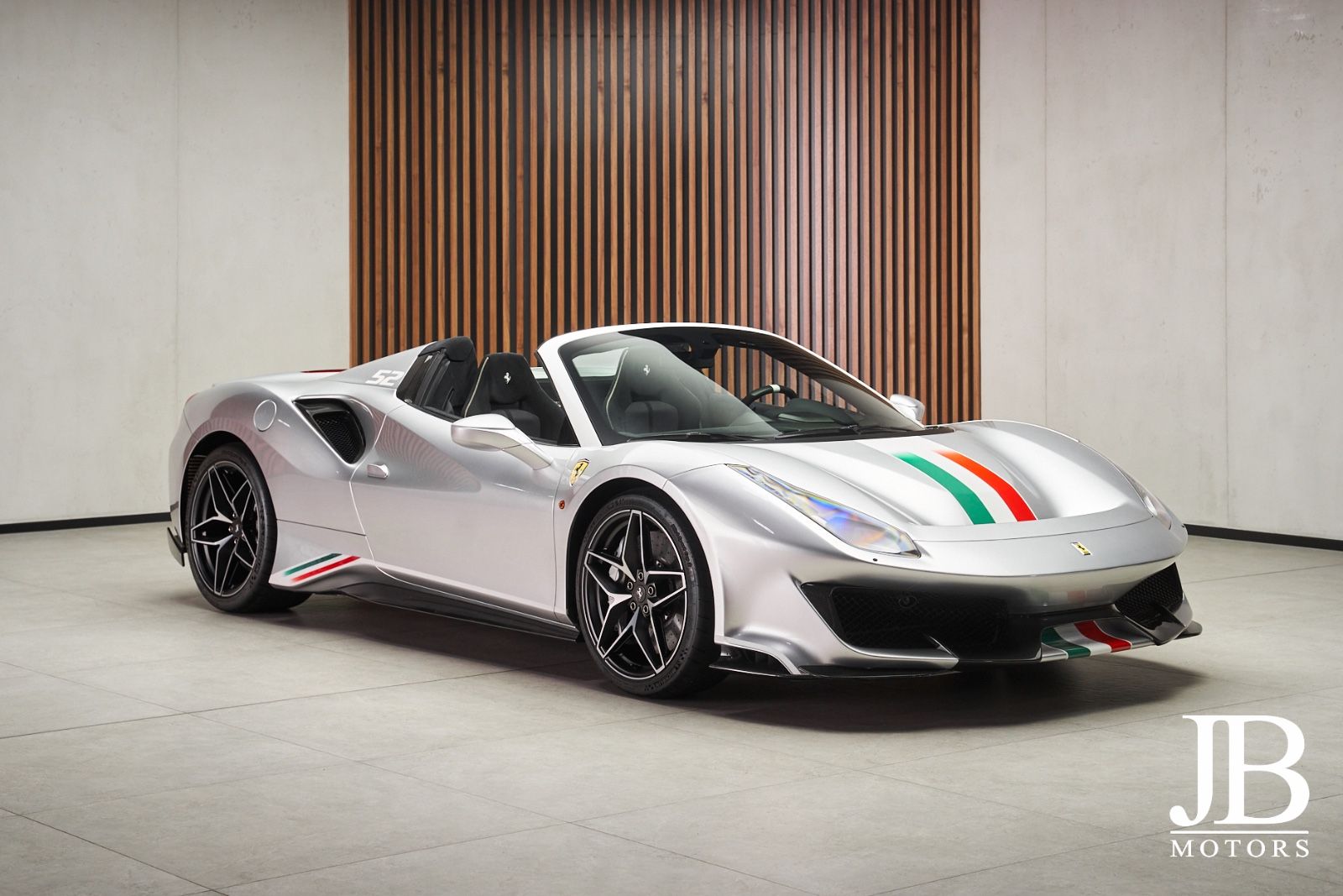 Fahrzeugabbildung Ferrari 488 Pista Spider Tailormade Special Carbon Lift