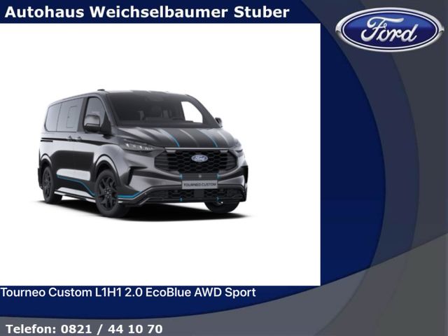 Ford Tourneo Custom L1H1 2.0 EcoBlue AWD Sport