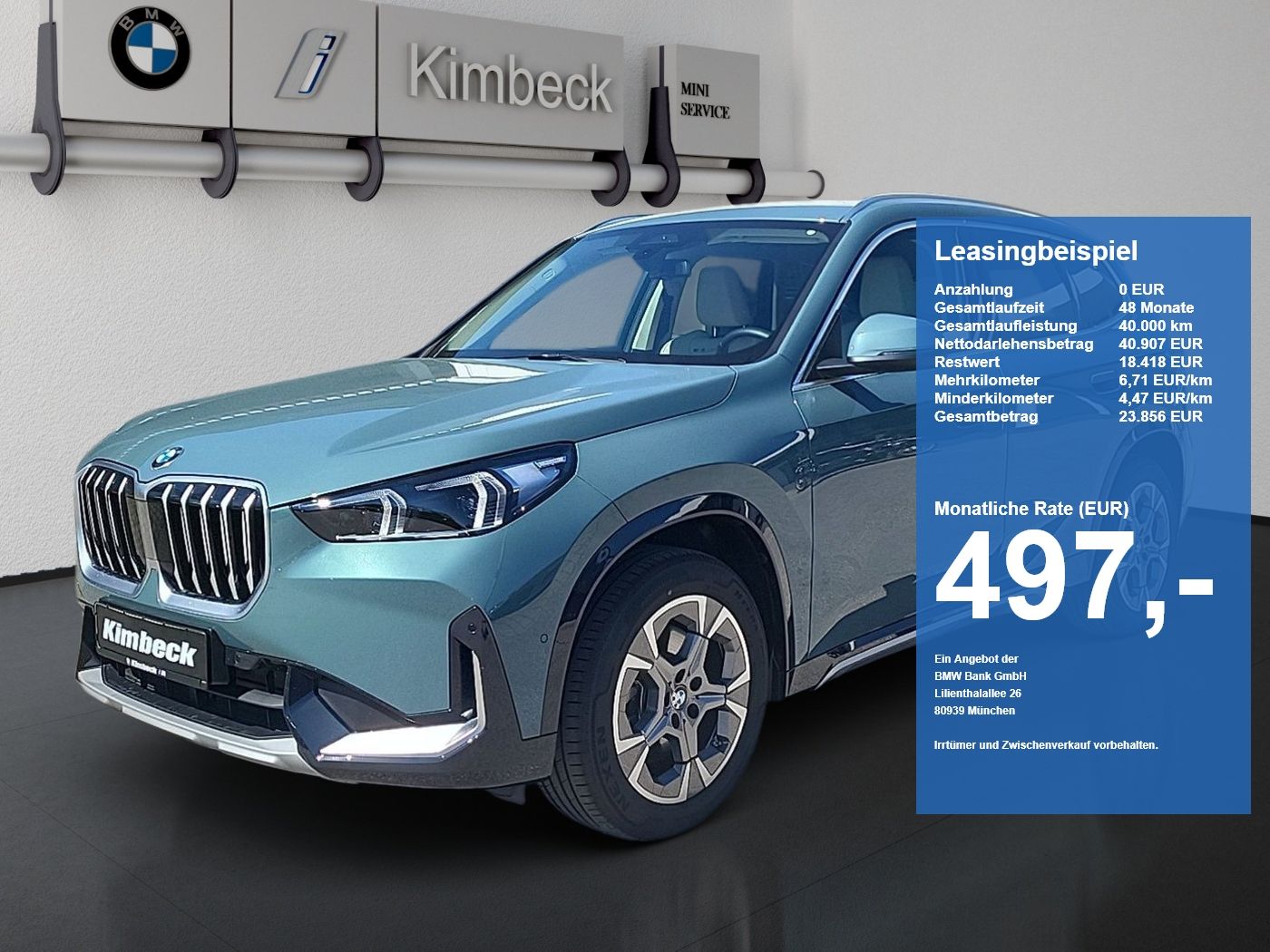 BMW X1 sDrive20i xLine LED AHK ParkAss KeyLes Active