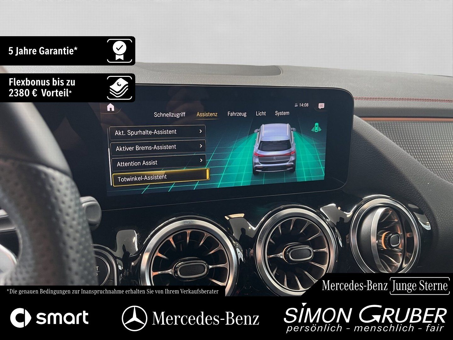 Fahrzeugabbildung Mercedes-Benz EQA 300 4M AMG Night Ambi KeyGO LED Kamera