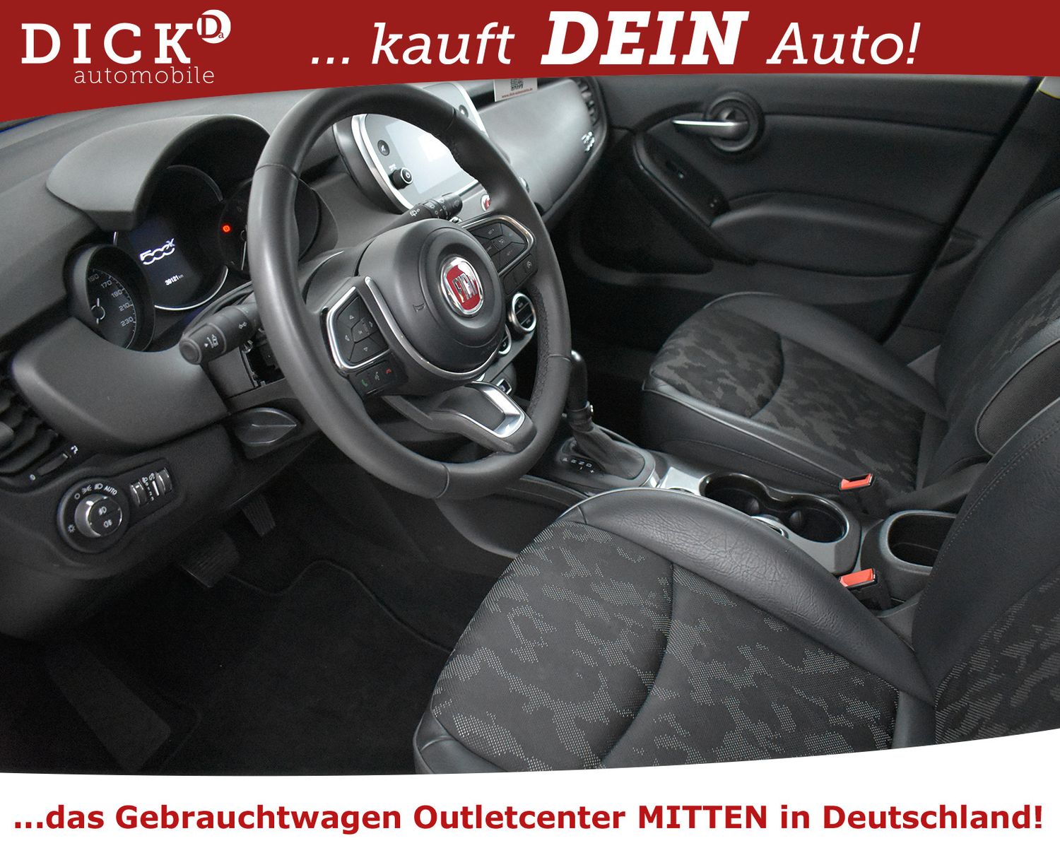 FIAT 500X 1.3 Cross Aut. LEDER+PDC+MFL+TEMP+APPLE+DAB - Image 10