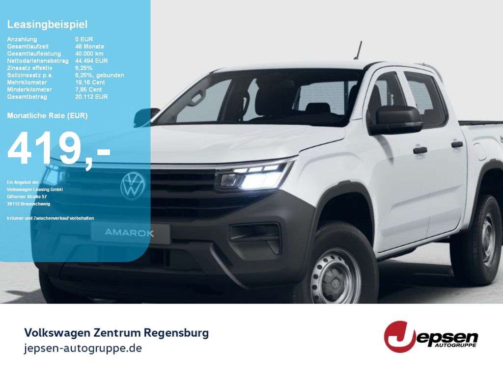 Amarok DC TDI 6-Gang 4MOTION 419,- mtl.