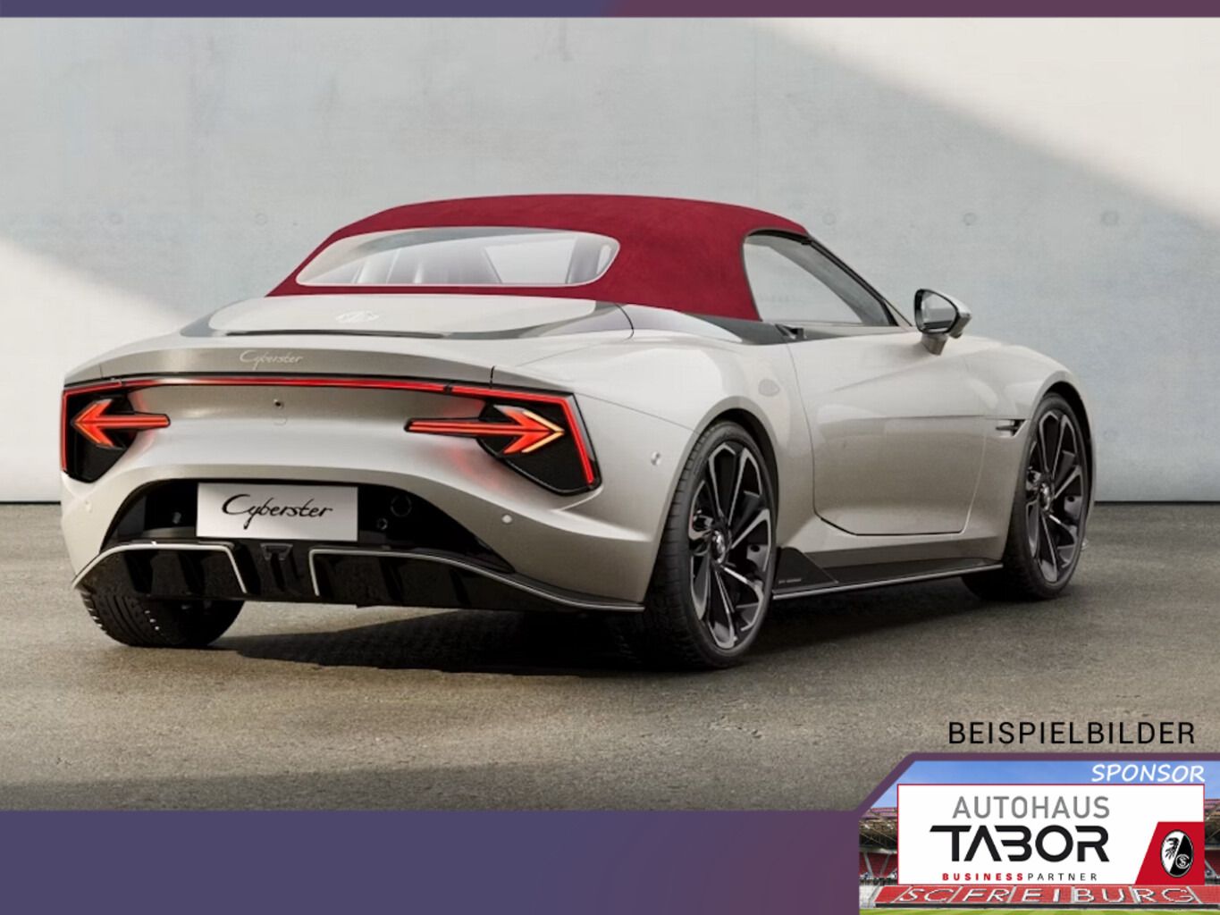 MG Cyberster XPower 77kWh AWD ACC Bose UVP-15%* imagem 3