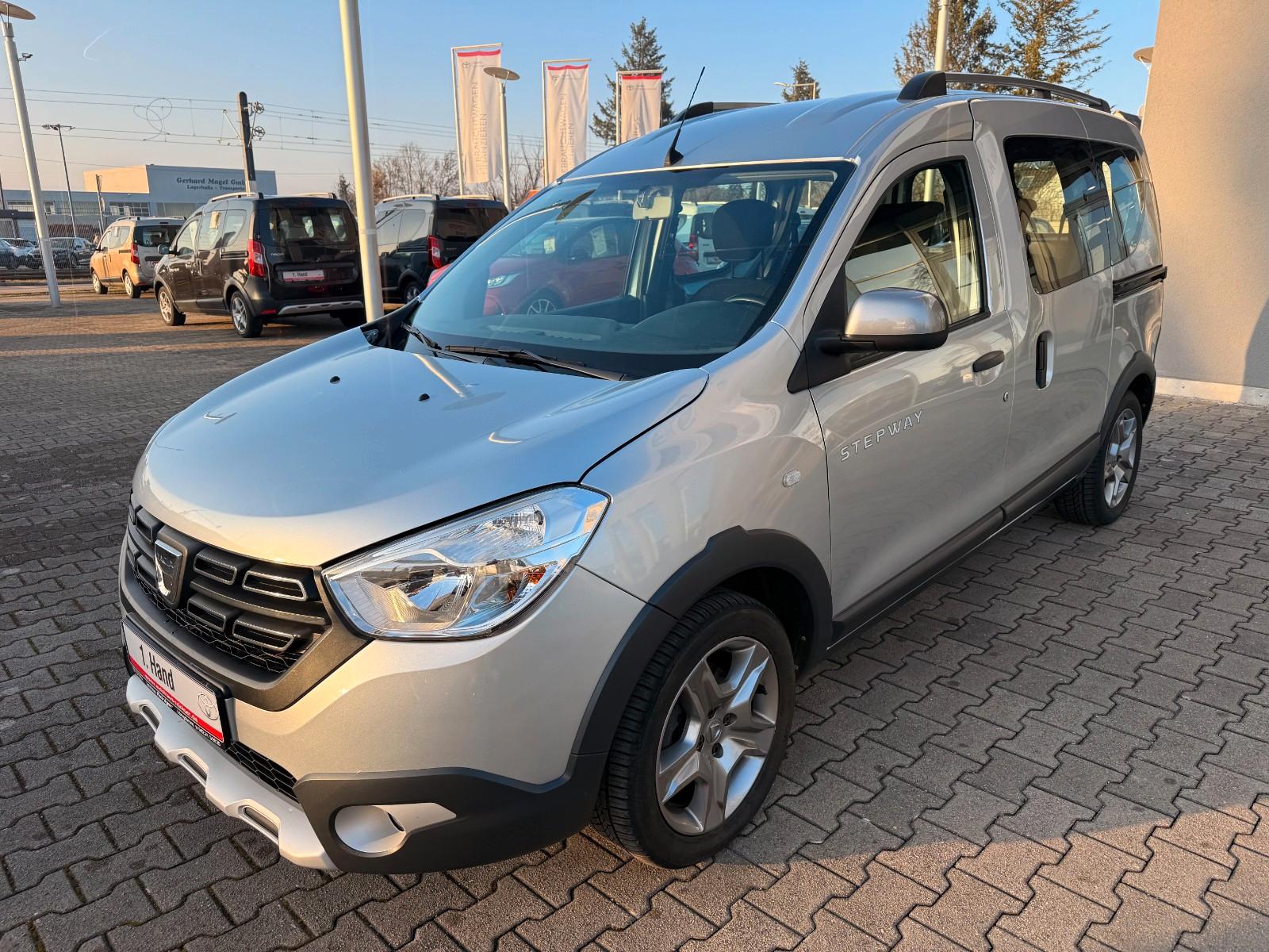 Dacia Dokker Stepway Plus Turbo*1.Hand,abn.AHK,RFK,SHZ