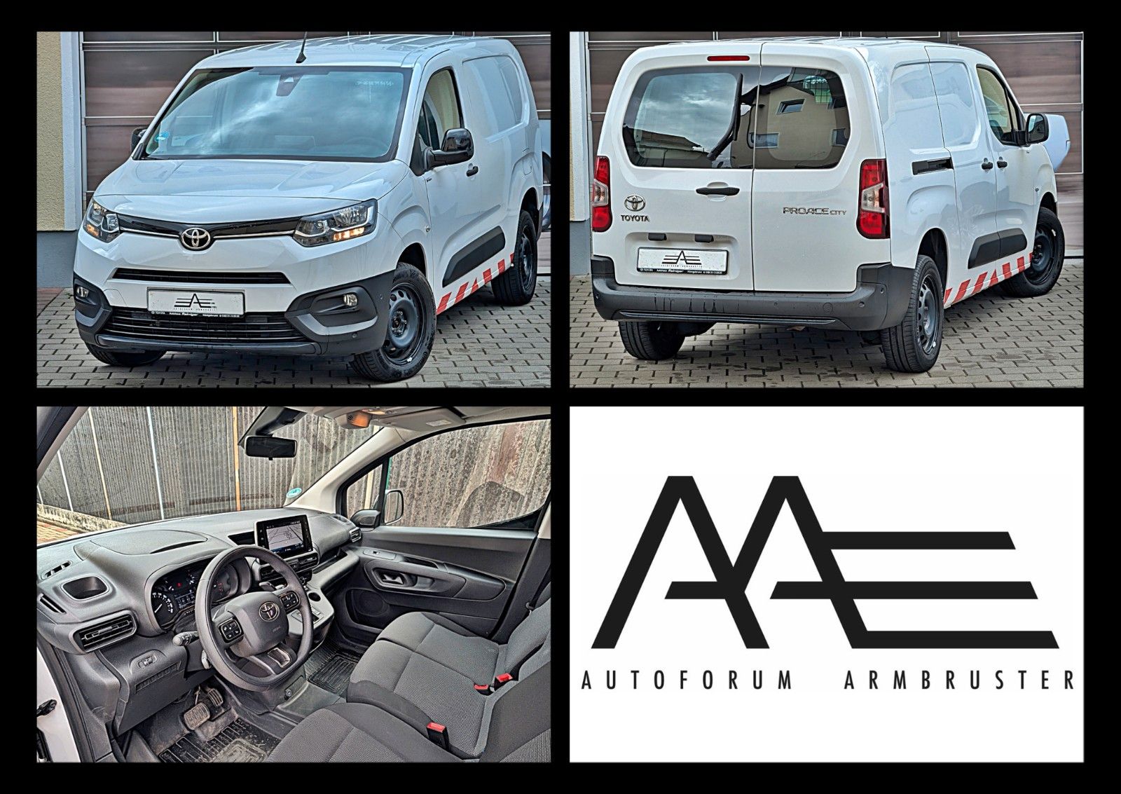 Toyota Proace (Verso) 2024, 1.5D dīzelis, Automāts, Furgons, Balts — Latvijā