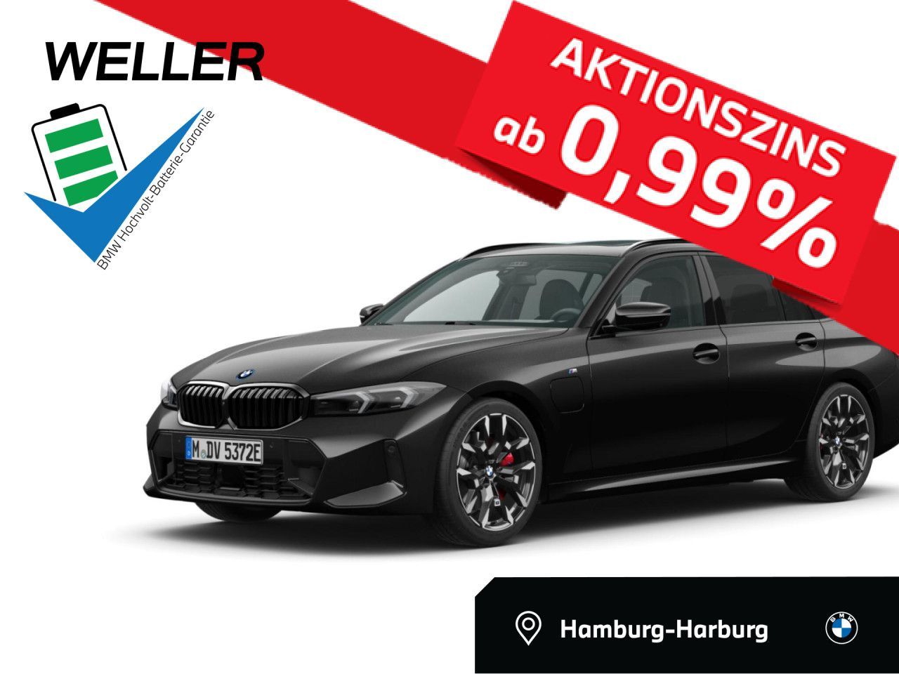 BMW 330e xDr T M SPORT PRO Pano,AHK,Lea.o.Anz.478,-