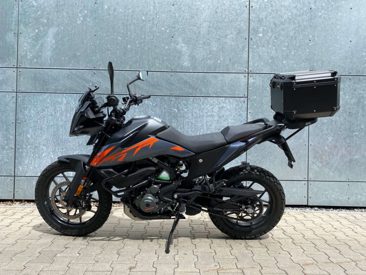 Fahrzeugabbildung KTM 390 Adventure Topcase Sturzbügel