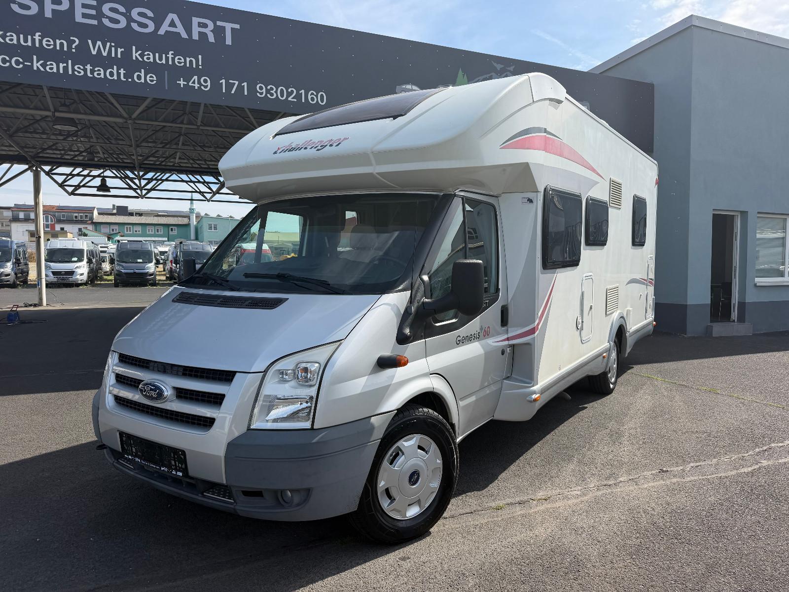 Challenger Genesis 60 Ford 2.2TDCI-1Hd-Queen+Hubbett-SAT+TV