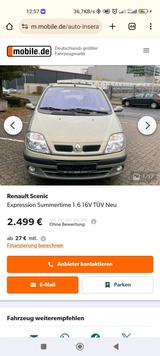 Renault Scenic - gebrauchte Renault Scenic aus dem Jahr 2001