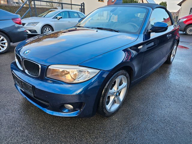 BMW 118 Baureihe 1 Cabrio  Leder Alu PDC Sitzheizung