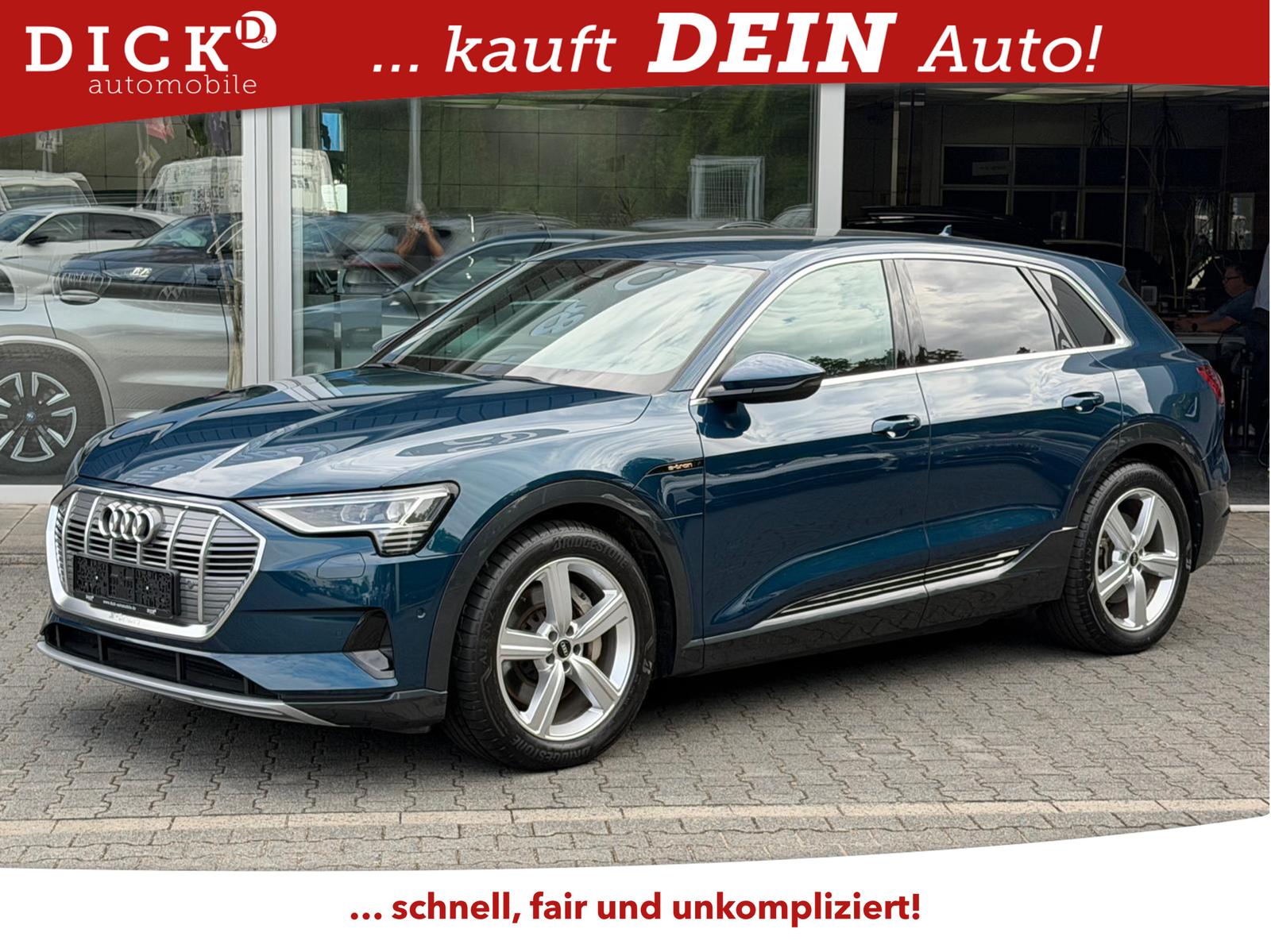 Audi e-tron 50 QUATT S LINE 20″+LEDER+LUFT+ACC+KAM+
